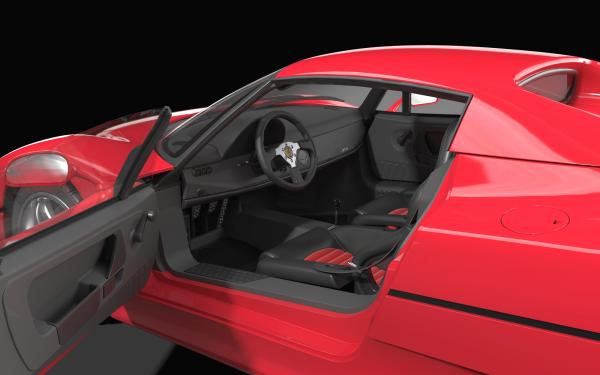 Pocher HK62 - Ferrari F50 – Rosso Corsa , Bausat 1:8