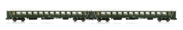 Jägerndorfer 60140 - Set mit 2 UIC-X Reisezugwagen der ÖBB, Ep.III