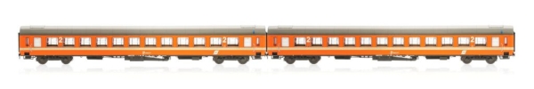 Jägerndorfer 60150 - Set mit 2 UIC-X Reisezugwagen der ÖBB, Ep. IV