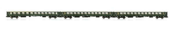 Jägerndorfer 61304 - 3tlg. Set UIC-X Reisezugwagen der ÖBB, Ep.III