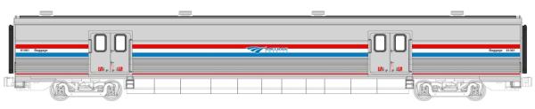 Kato/Lemke K156-0964 - Spur N Packwagen Viewliner Amtrak, Ep.V-VI, Ph.III