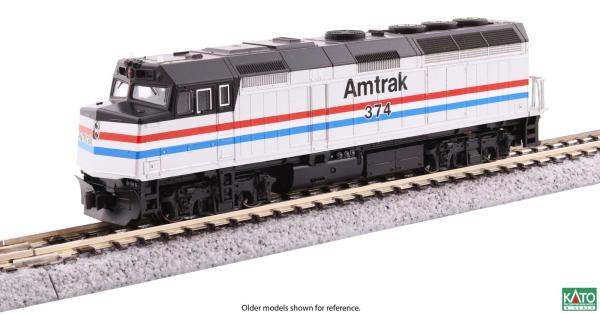 Kato/Lemke K176-6108 - Spur N Diesellok EMD F40PH Amtrak, Ep.IV, Ph.III, #350