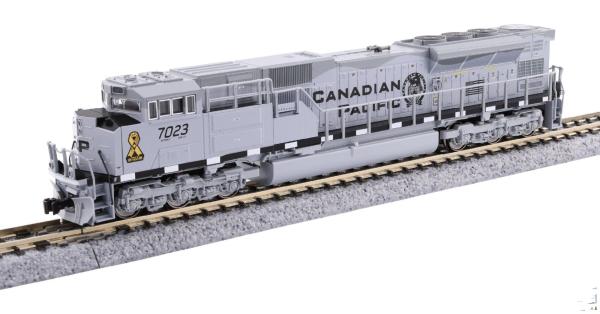 Kato/Lemke K176-8544 - Spur N Diesellok EMD SD70ACu CP, Ep.VI, #7023 (Military, grey)