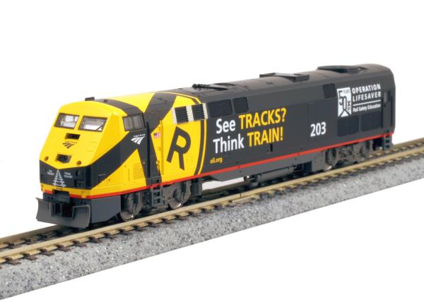 Kato/Lemke K1766039 - Spur N Diesellok GE P42 Amtrak, Ep.VI, #203, Lifesaver
