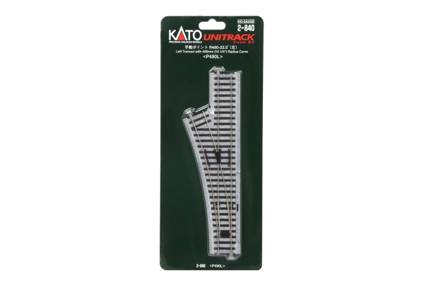 Kato/Lemke K2-840 - Weiche links R490mm 22,5°