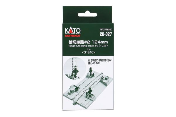 Kato/Lemke K20-027 - Spur N Beschrankter Bahnübergang 124mm japanische Ausführung