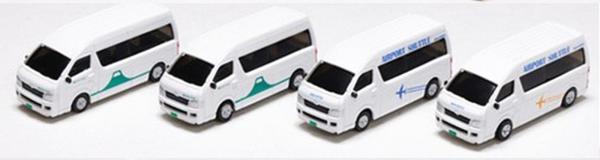 Kato/Lemke K23-651E - Spur N 4er Set Toyota Hiace Super Long Taxi