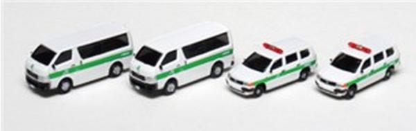 Kato/Lemke K23-653A - Spur N 4er Set Toyota Hiace Long / Pro Box JR East
