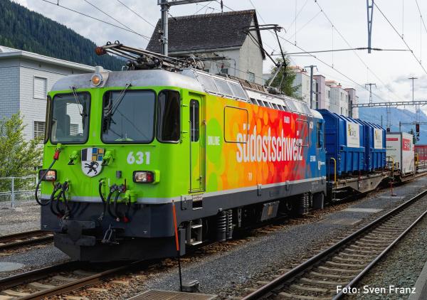Kato/Lemke K3102-E Spur N E-Lok Ge 4/4 II (631) RhB/Südostschweiz, Ep.VI
