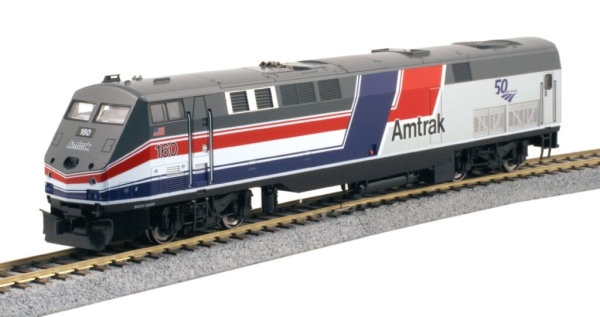 Kato/Lemke K376116 - Spur HO DIESELLOK GE P42 AMTRAK, EP.VI, 160, 50TH AN., DASH 8