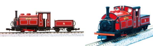 Kato/lemke K51-201B - Spur HOe Dampflok 0-4-0 FR, Ep.IV-VI, rot, Prince,