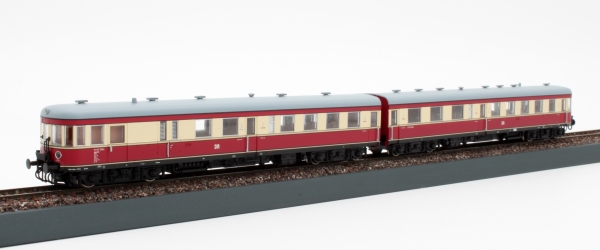 Kres 51016202 - Spur TT Triebzug VT 137 Bauart 'Stettin', DR, DC-Sound