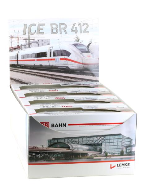 Lemke Collection - Spur N 16-tlg. Display Triebkopf ICE 4 DBAG, Ep.VI, Deutschland