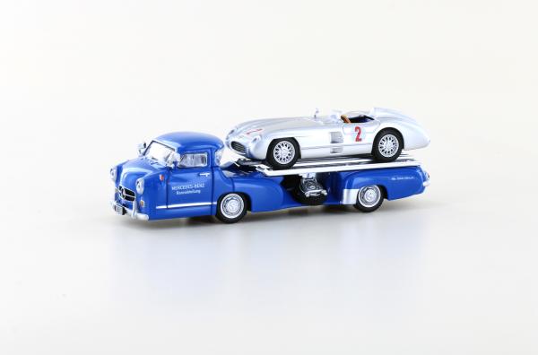 Le Garand LE87311 - Mercedes Benz Renntransporter + 300 SLR Roadster