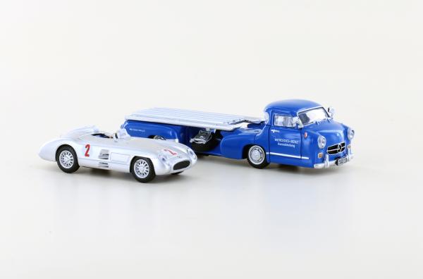 Le Garand LE87311 - Mercedes Benz Renntransporter + 300 SLR Roadster