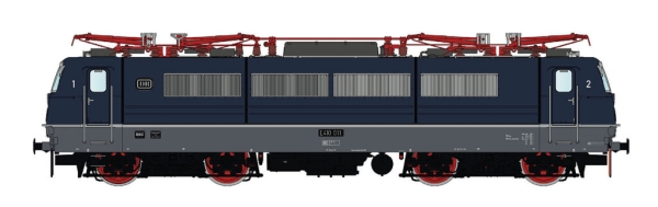 LS Models 16022 - E-LOK BR E410 011 DB, EP.IIIC, BW KÖLN-DF