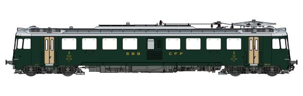 LS Models 17545 - Spur H0 Elektrotriebwagen Baureihe RBe 4/4 der SBB, Ep. III