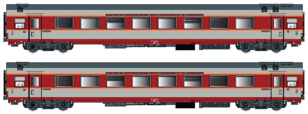 LS-Models 40077DC - Spur H0 2-tlg. Wagenset "Grand Comfort Aquitaine" der SNCF, Ep. IV