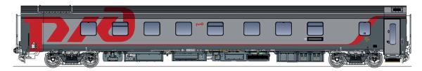 LS Models 48114 - Spur HO Schlafwagen WLABmz, CH-SRTAGL, RZD, Ep.VI, DC