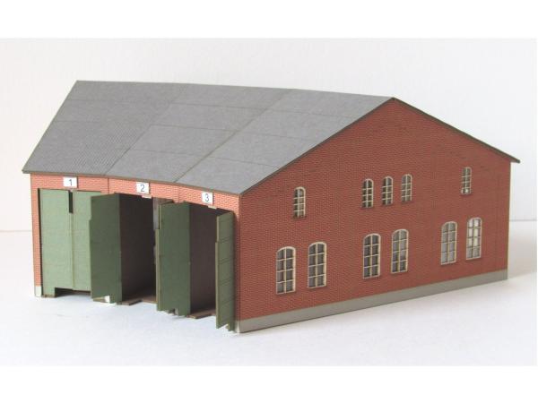 Laffont N10401 - Spur N Rundlokschuppen Bebra