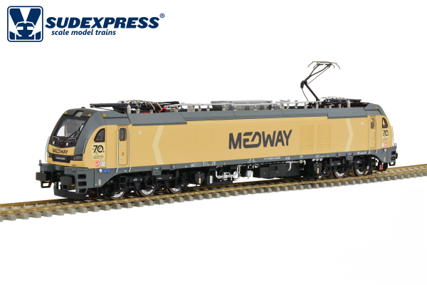 Sudexpress S2562018 - Spur HO  Stadler E-Lok Euro 6000, 256 011-9, Medway, Ep.VI, AC Sound