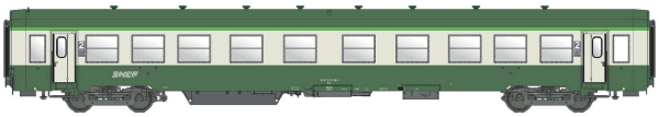 LS Models MW40049 - Spur HO Personenwagen USI B4t4, 2.Kl. SNCF, Ep.Va