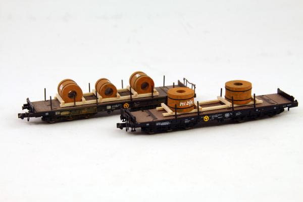 Ladegüter Bauer N1105 - Spur N Blechcoil Set, 2-teilig