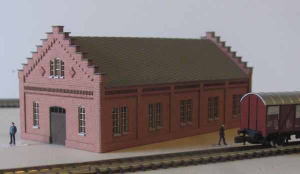 Laffont N311 -Spur N  Maschinenhalle dunkelorange