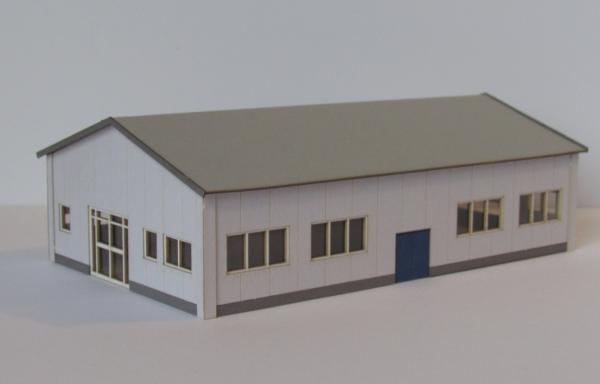 Laffont N3301 - Spur N Gewerbehalle mit Rolltoren