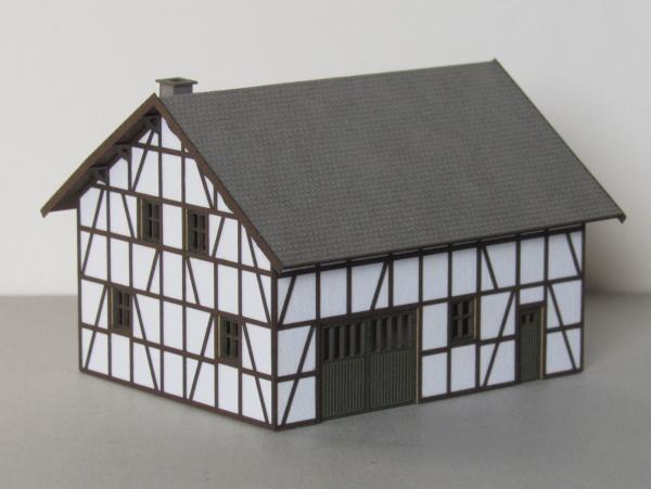 Laffont N501 - Spur N  Fachwerk-Bauernhaus verputzt