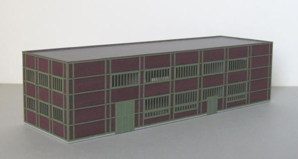 Laffont N902 - Spur N  Kohlenzechen-Gebäude Zeche Lohberg, Stahlfachwerk grün
