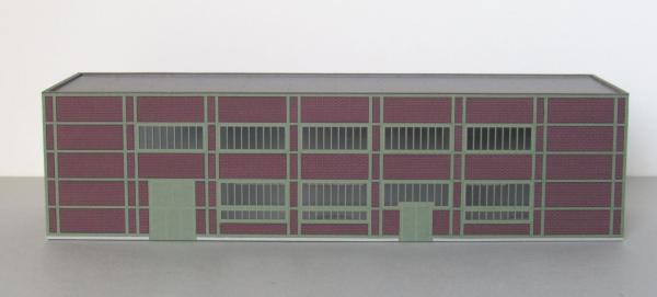 Laffont N902 - Spur N  Kohlenzechen-Gebäude Zeche Lohberg, Stahlfachwerk grün
