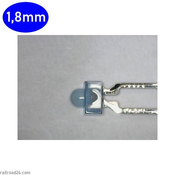 Railroad24 6763 - 20x LED 1,8mm blau diffus