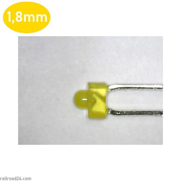 Railroad24 6769 - 20x LED 1,8mm gelb diffus