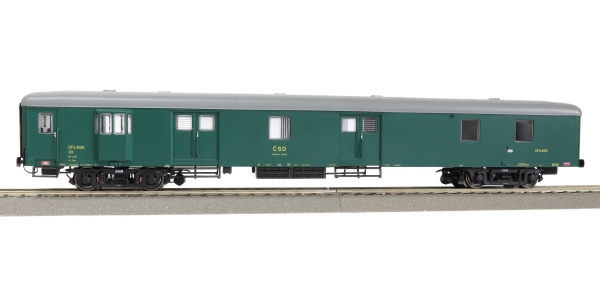 Igra Modell 97210014 - Spur HO Gepäckwagen Dfa Prag, CSD, Ep.III