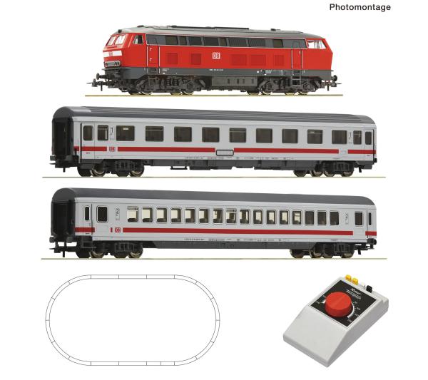 Roco 5100017 - Spur HO Analog Start Set: Diesellokomotive BR 218 (ROCO LINE), DB AG