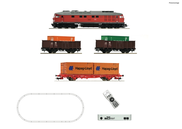 Roco 5110003 - z21start Digitales Startset mit BR 232 und Güterzug, DBAG