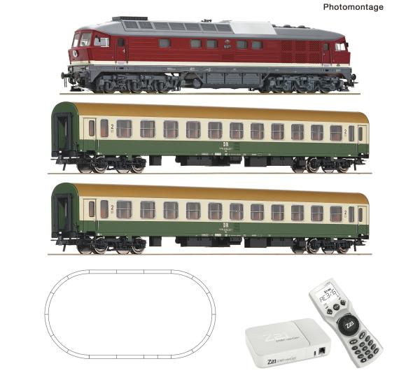 Roco 5110015 - Spur HO Z21 START newGen Digitalset: Diesellokomotive BR 132 (ROCO LINE, Z21 multiMAUS), DR