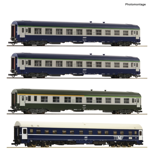 Roco 6200080 - Spur HO 4-tlg. Set 4: „Arlberg-Express“, SNCF