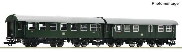 Roco 6200124 - Spur HO 2-tlg. Set 2: Umbauwagen, DB, Ep.III
