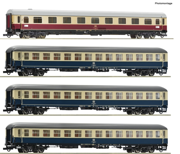 Roco 6200154 - Spur HO 4-tlg. Set: IC 511 „Chiemgau“, DB