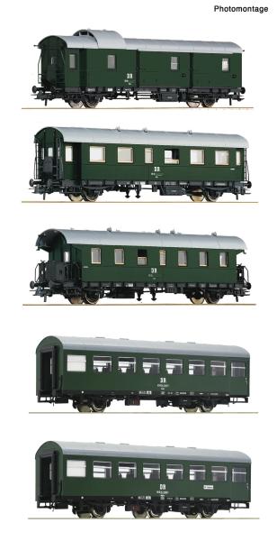 Roco 6200243 - Spur HO 5-tlg. Set: Personenzug, DR