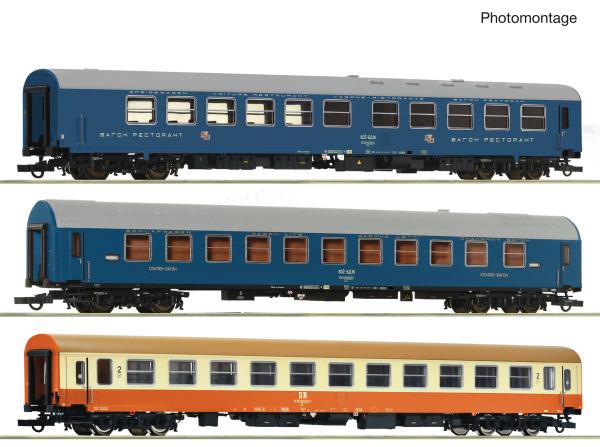 Roco 6200297 Spur HO 3-tlg. Set 2: D 1371/1370 „Vitoscha“, BDZ/DR