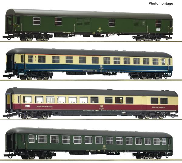 Roco 6200322 Spur HO 4-tlg. Set 1: D 202 „Loreley Express“, DB
