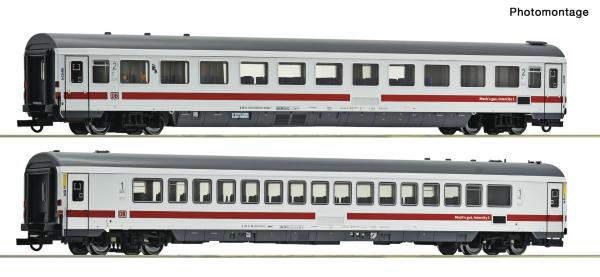 Roco 6200358 Spur HO 2-tlg. Set: Schnellzugwagen „55 Jahre InterCity/Abschiedswagen“, DB AG