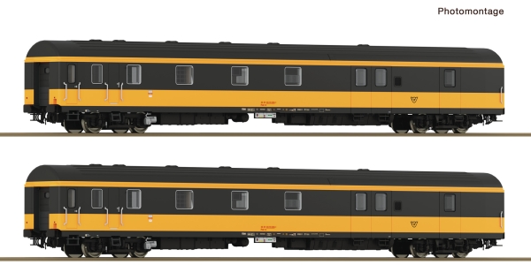 Roco 6210188 - Spur HO 2-tlg. Set: Bahnpostwagen, ÖBB
