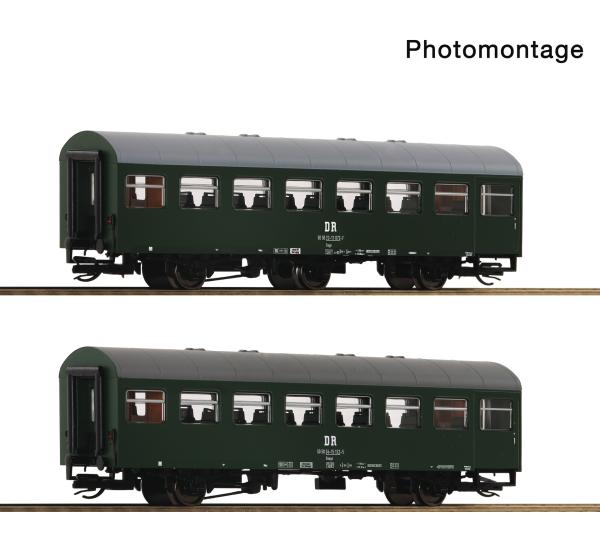 Roco 6280065 Spur TT 2-tlg. Set 2: Rekowagen, DR