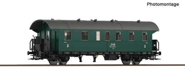 Roco 6280074 Spur TT Personenwagen Donnerbüchse Be 2. Kl. CSD, Epoche III