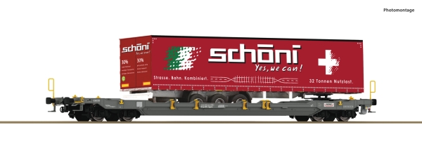 Roco 6600065 - Taschenwagen T5, Hupac