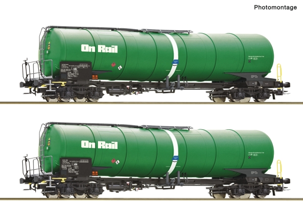 Roco 6600147 - Spur HO 2-tlg. Set: Kesselwagen, OnRail
